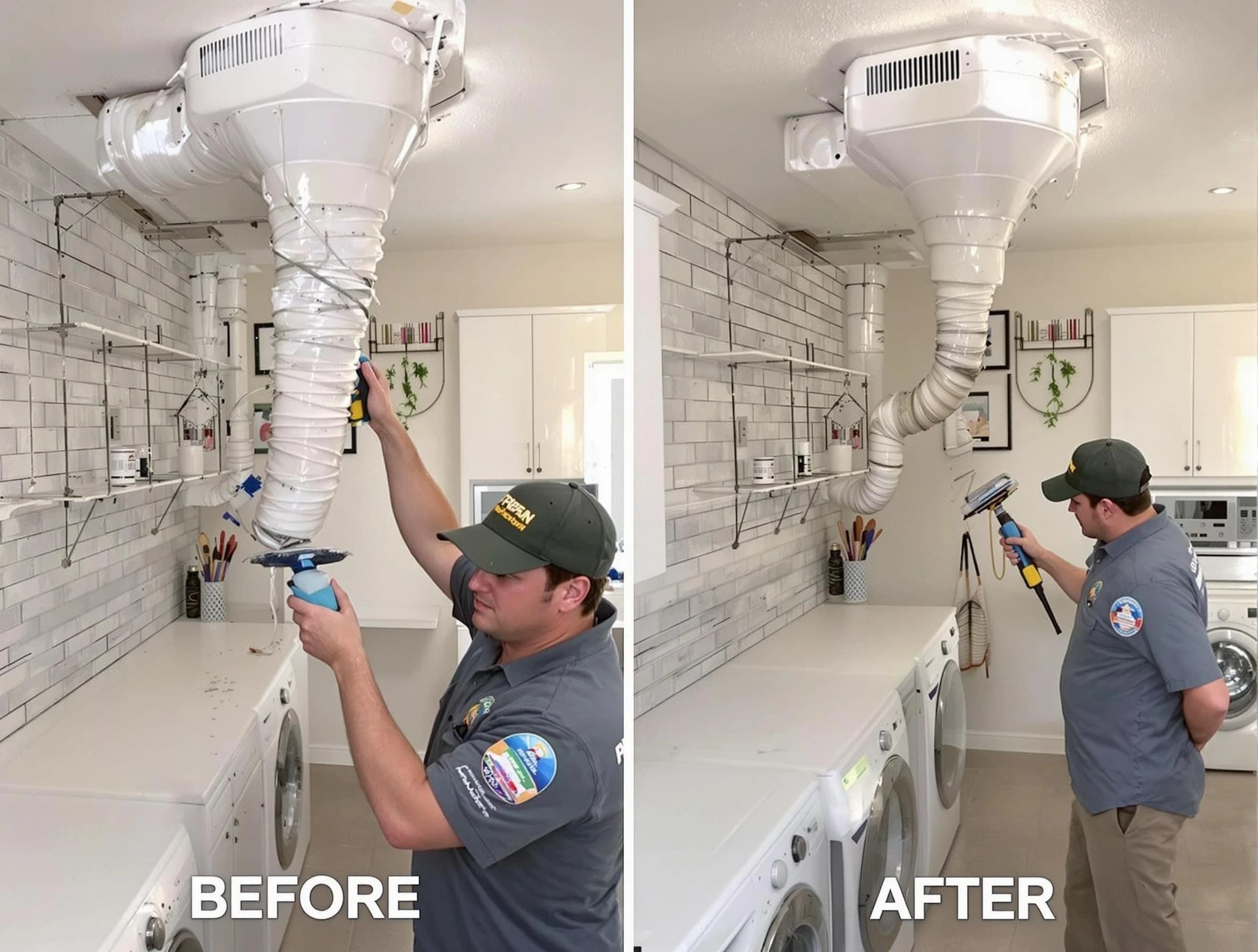 Professional dryer exhaust vent cleaning by Placitas Dryer Vent Cleaning in Placitas