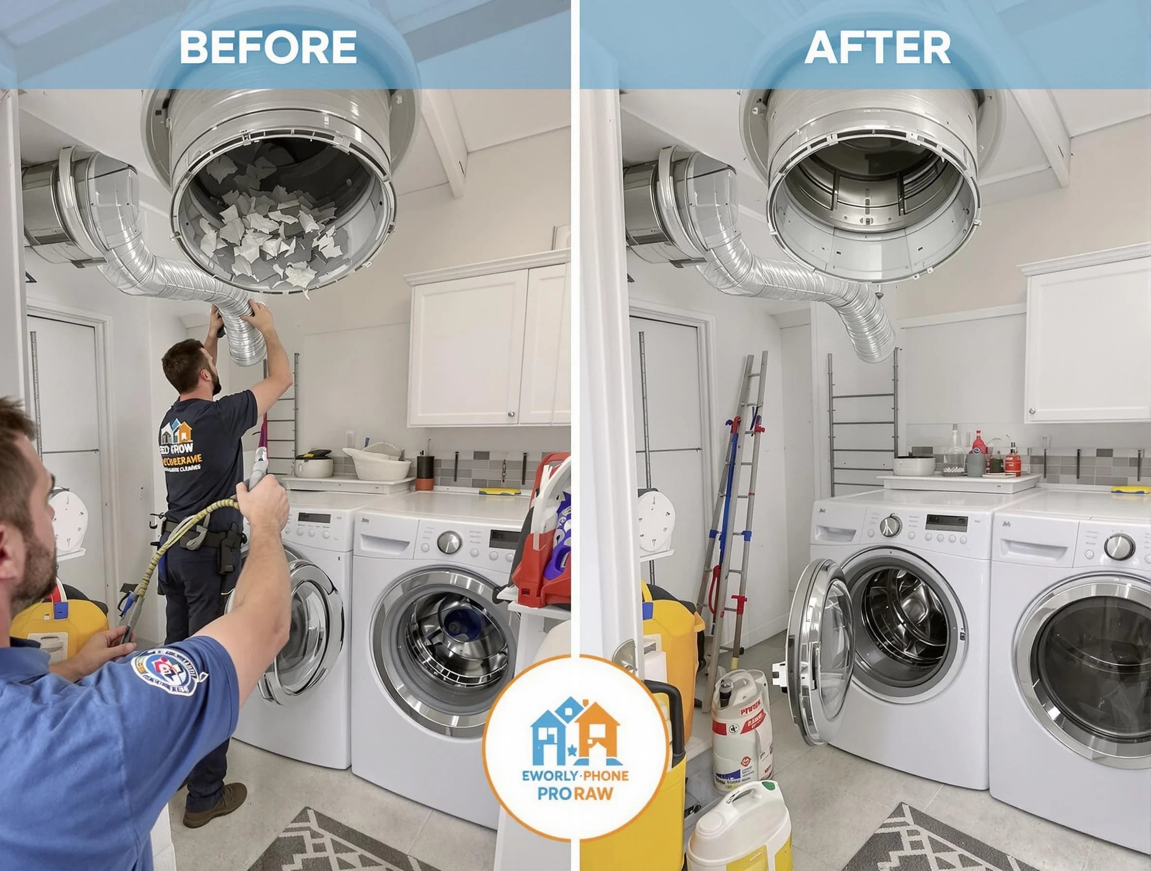 Residential dryer vent cleaning by Placitas Dryer Vent Cleaning in Placitas