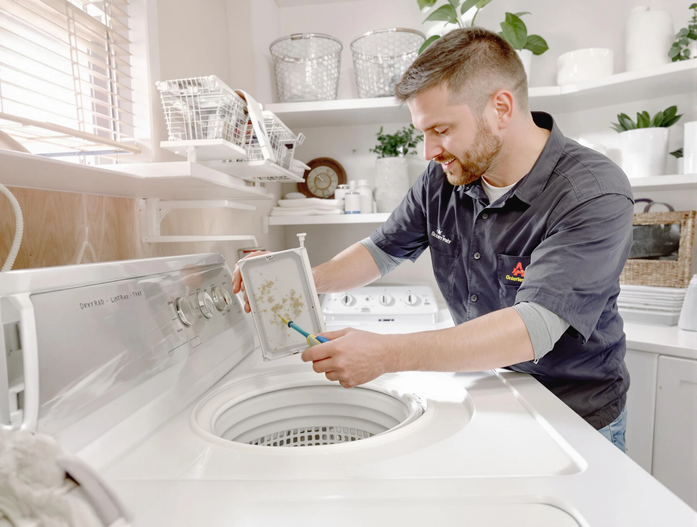 Cleaning Dryer Lint Trap in Rio Rancho, NM